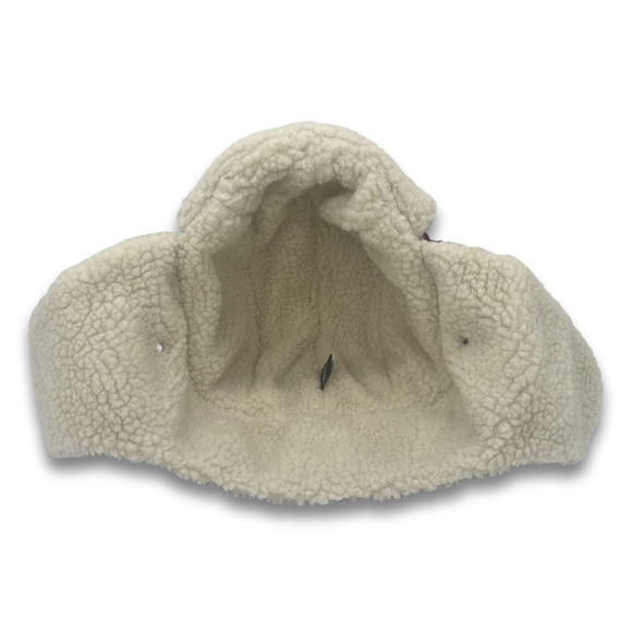 Red Lumberjack Aviator Soft Faux Fur Ear Flap Hat Winter Ski Trooper Trapper Hat - Picture 7 of 8